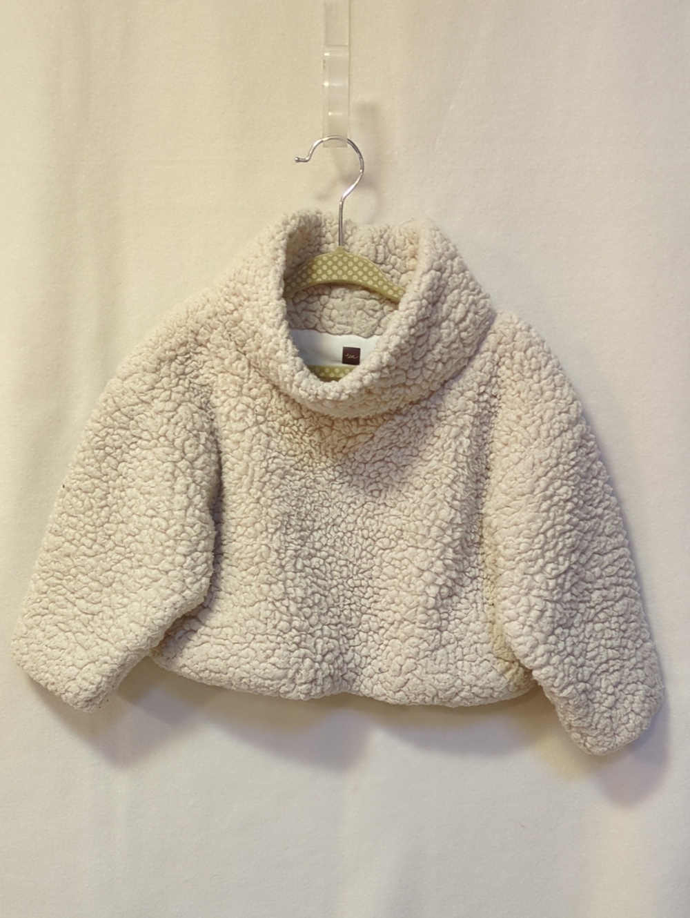 Tea Collection Cream Sherpa Pullover Jacket